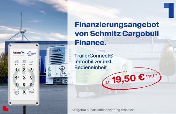 Finanzierungsangebot Trailer Connect Immobilizer