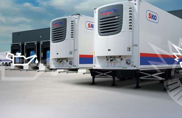 A stationary trailer also needs protection.